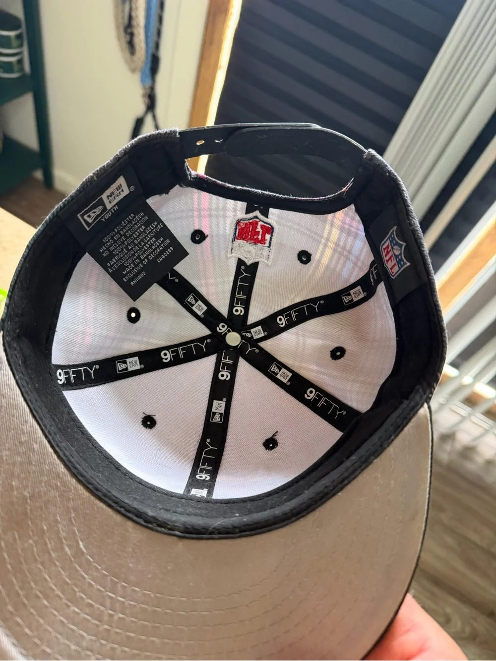 New Era Plaid Denver Broncos Snapback - Black/Blue/Pink